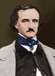 Ritratto di Edgar Allan Poe, c.1849 da Sarah Ellen Whitman